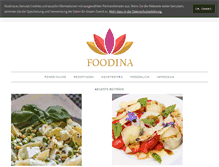 Tablet Screenshot of foodina.eu